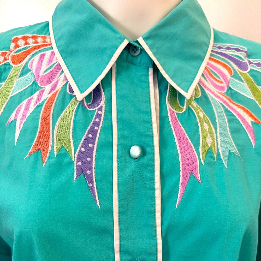 SOLD Vintage Bob Mackie Blouse XL